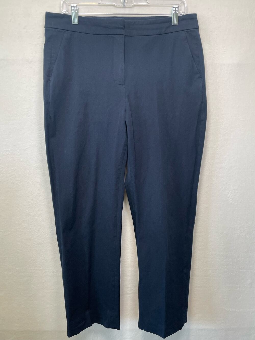 J.Crew Kate Straight High Rise Navy Dress Pants, Size 12